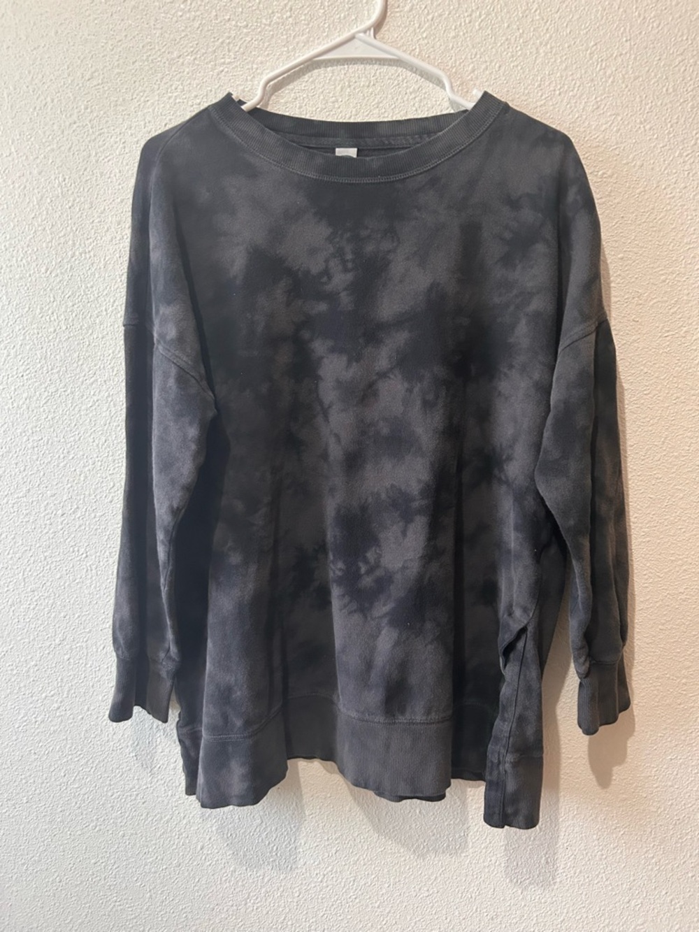 Charcoal Tie-Dye Crewneck Sweatshirt